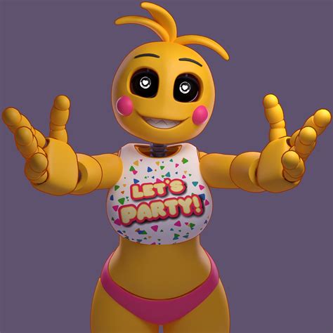 Fnaf toy chica hot